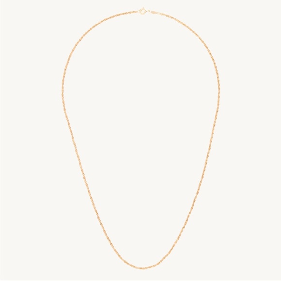 Catbird Lover's Chain 14k Gold necklace 20”chain length - Picture 3 of 9